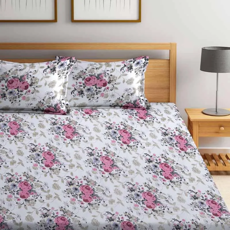 Posie Rose Bedsheet - 150 GSM media 4