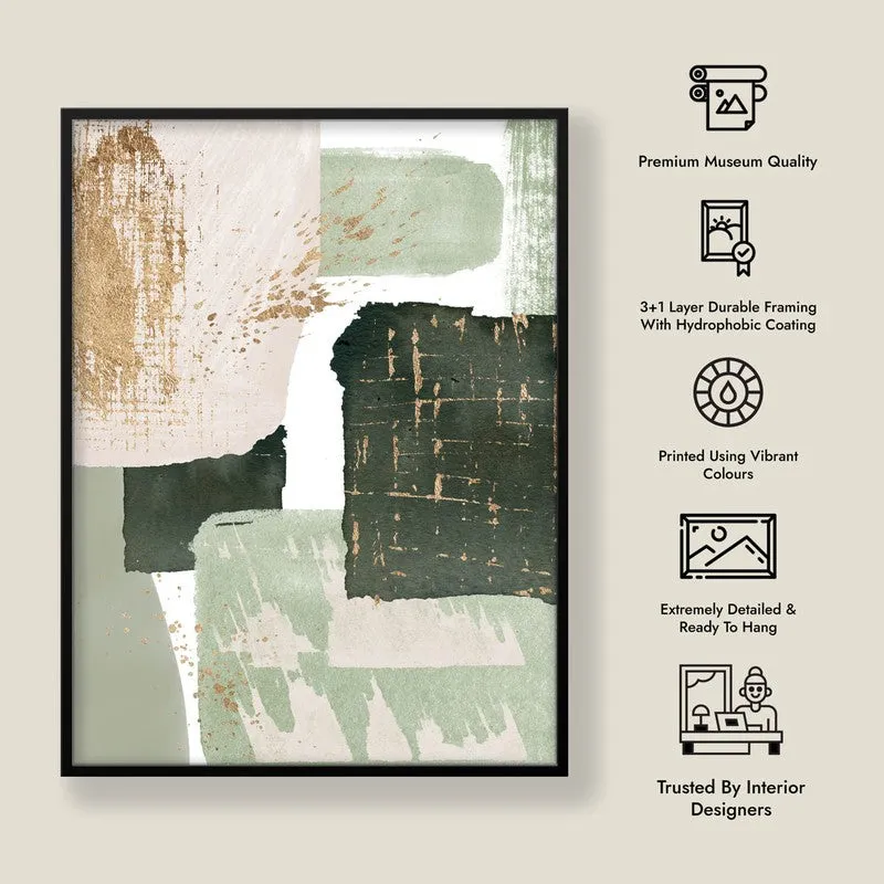 Stone & Sage Framed Canvas Wall Painting media 7