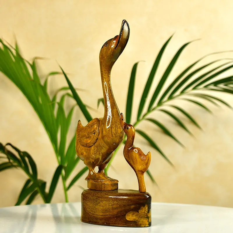 Timber Mallard Wood Showpiece media 5