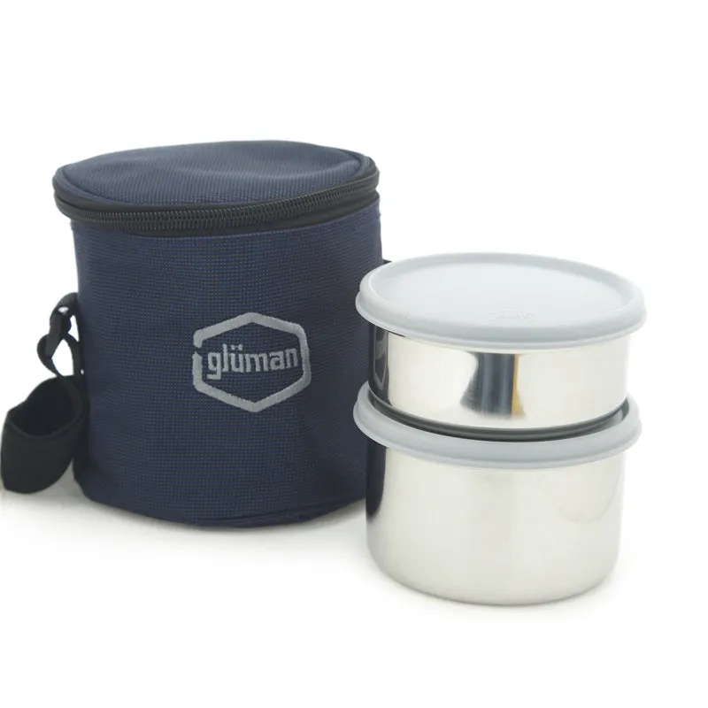Darian Grey Lunch Box (500 ml/350 ml) - Three Piece Set media 1