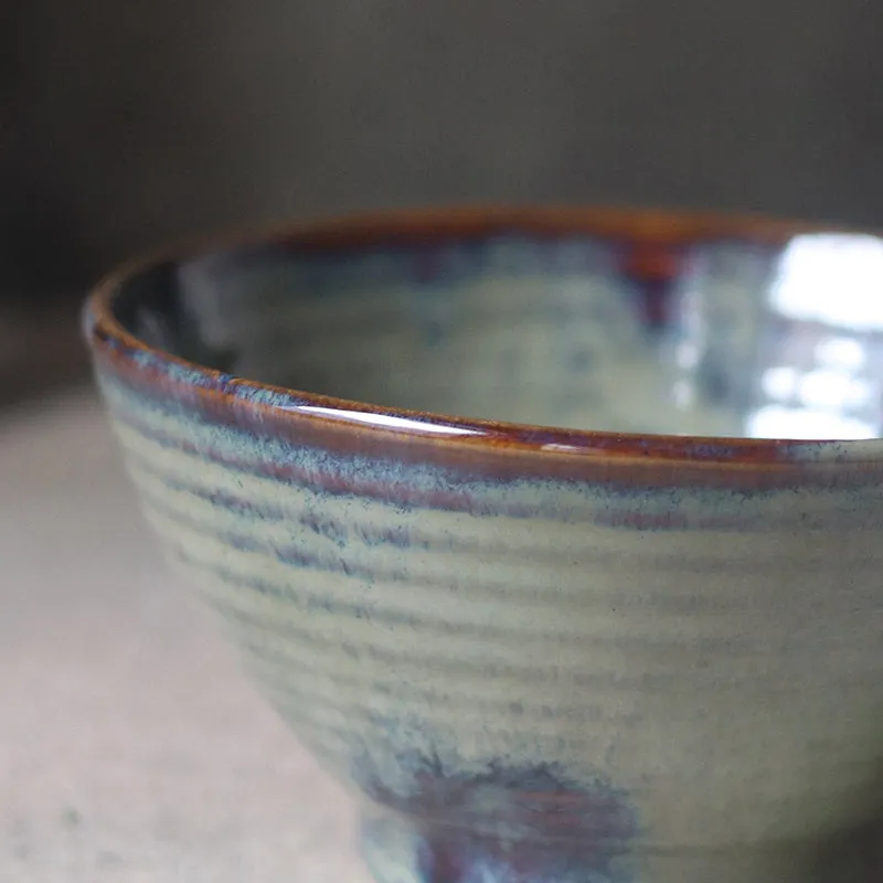 Ombretta Ceramic Snack Bowl (Blue) - 280 mL media 5