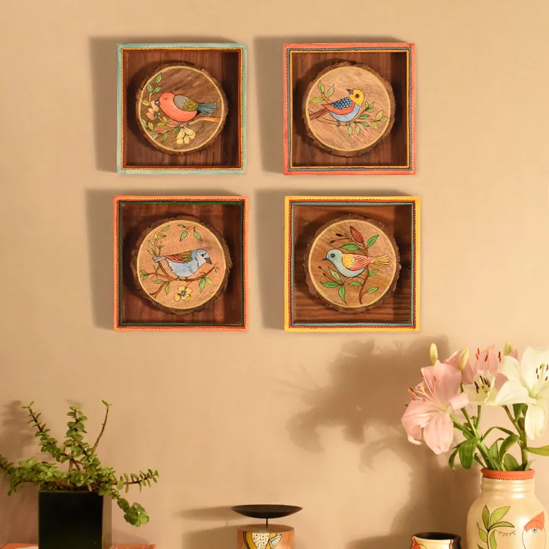 Cleo Avian Wall Art With Frame - Set Of Four media 1
