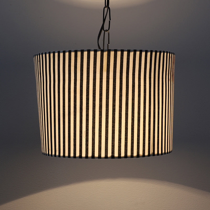 Zebro Printed Iron Ceiling Lamp