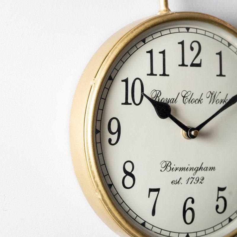 Ride to Town Wall Clock media 4