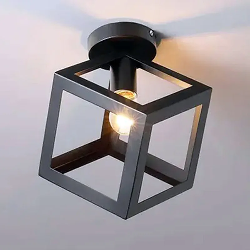 Cuboid Lit Ceiling Lamp media 4