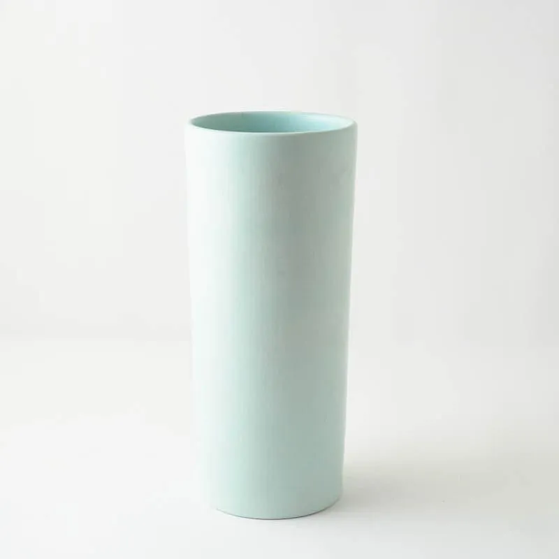 Cylindric Vase - Light Blue media 5