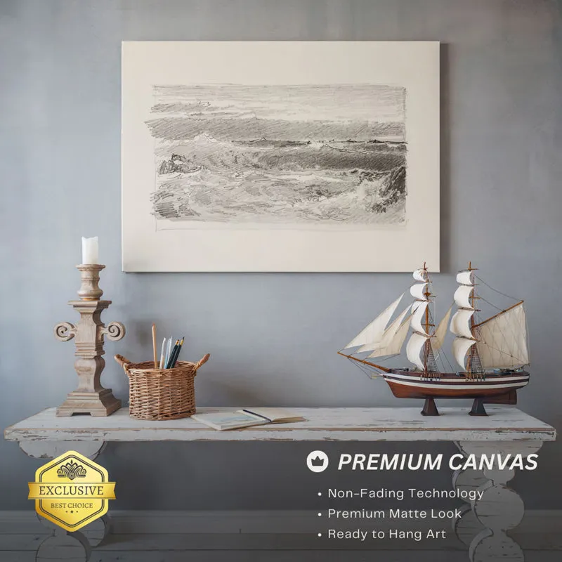 Silver Waves Wood Wall Art media 5