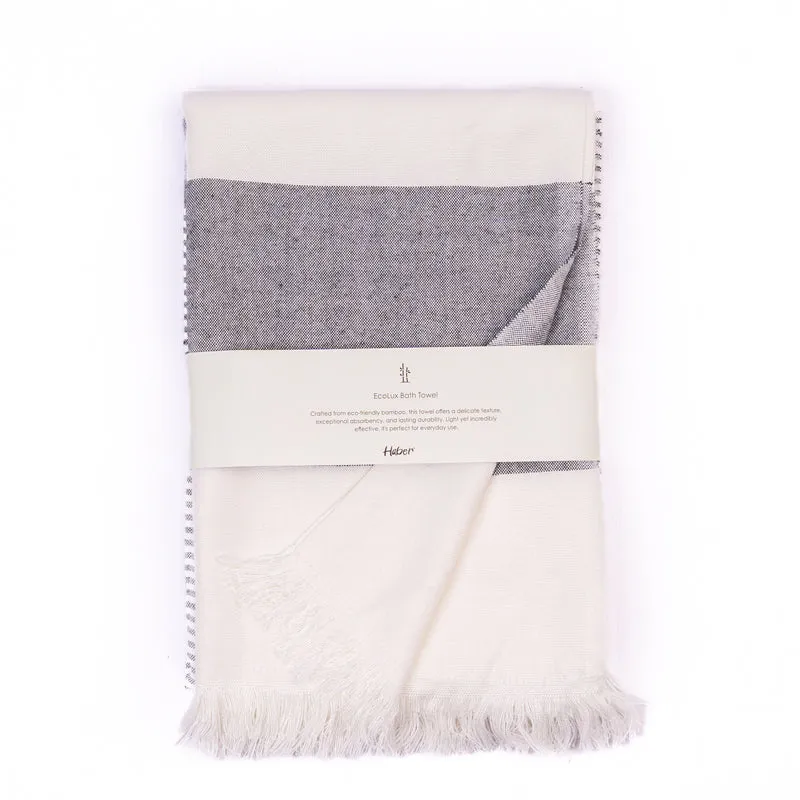 Natura Cotton Bath Towel - Grey media 3