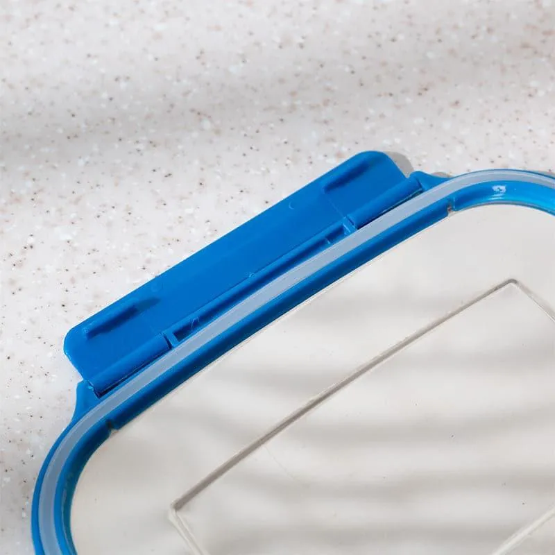 Delico Pack Light Blue Lunch Box With Insulated Pouch (775 mL /150 mL) - Three Piece Set media 4