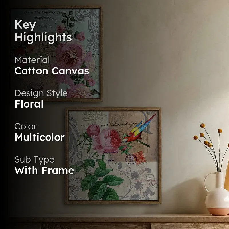 Dallas Floral Wall Art - Set Of Two media 2