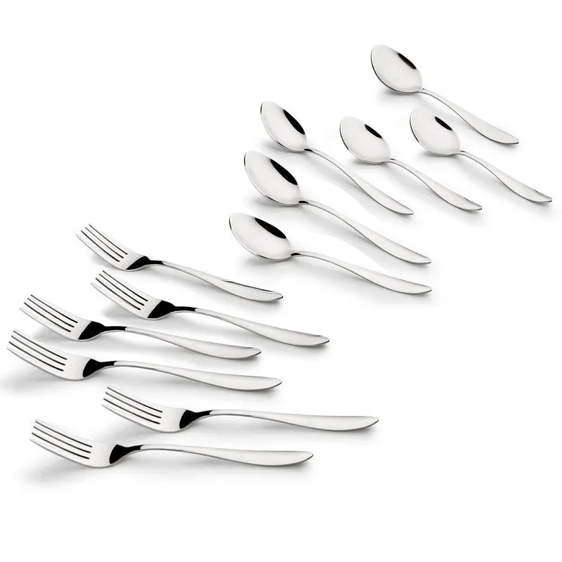 Stainless Steel Cutlery Set - Set of Twelve media 3