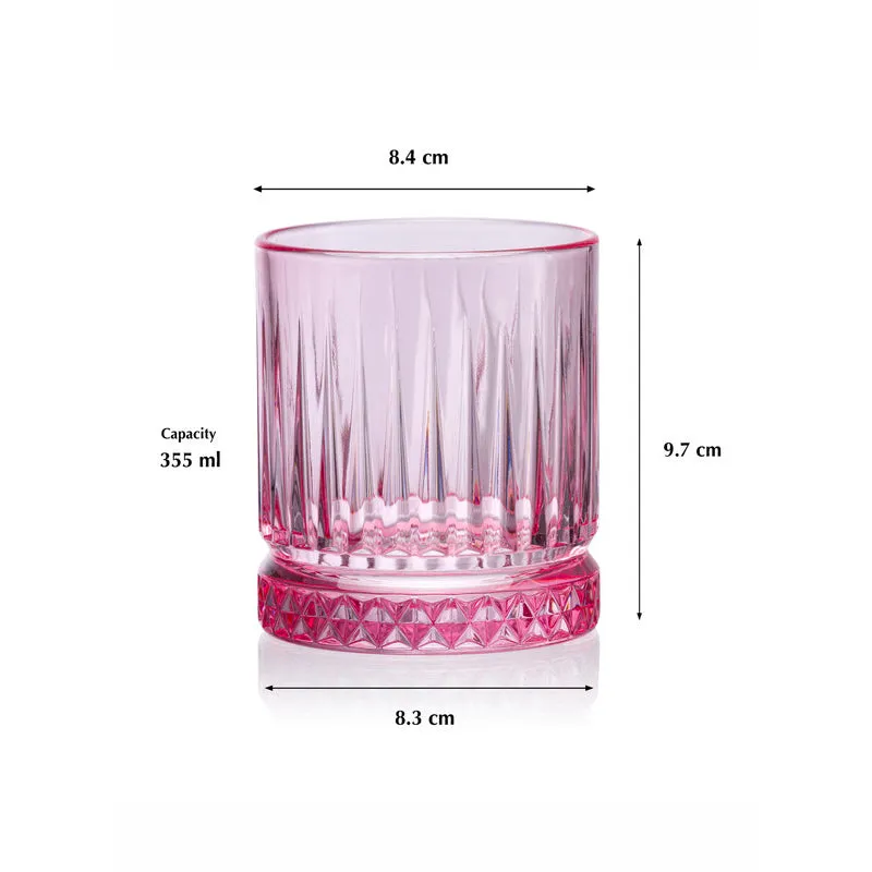 Pasabahce Liara Tinted Glass (355 ML) - Set Of Four media 5
