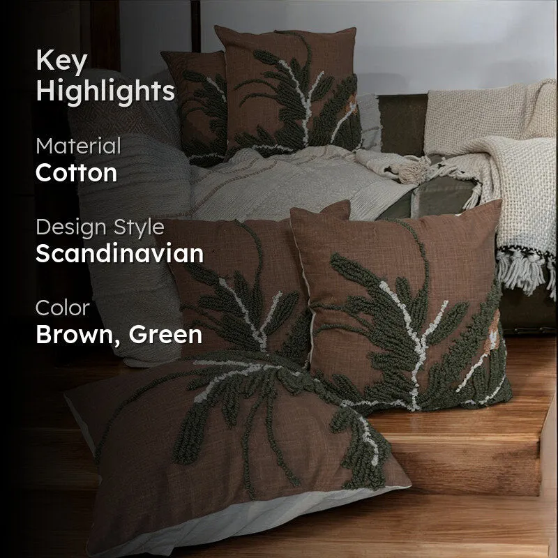 Zen Stitch Tufted Cushion Cover Set - Set Of Five media 2