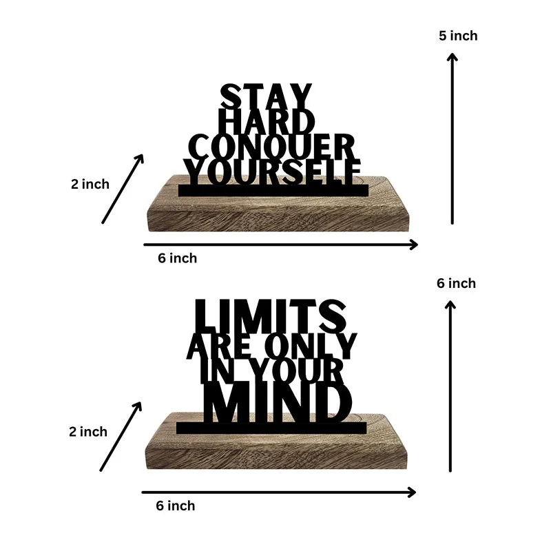 Conquer Limits Showpiece - Set Of Two media 5