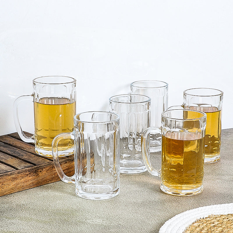 Losif Beer Mug (400 ML) - Set Of Six