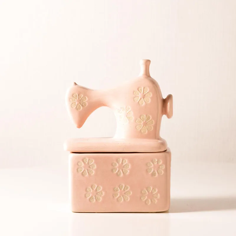 Cottage Sewing Machine Trinket Box media 5