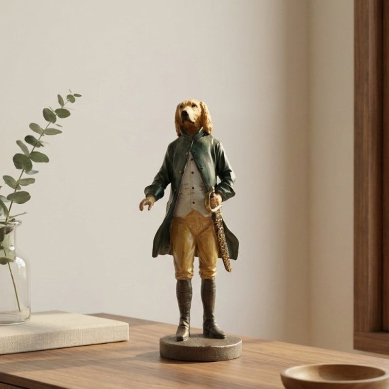 Aristocrat Pup Showpiece