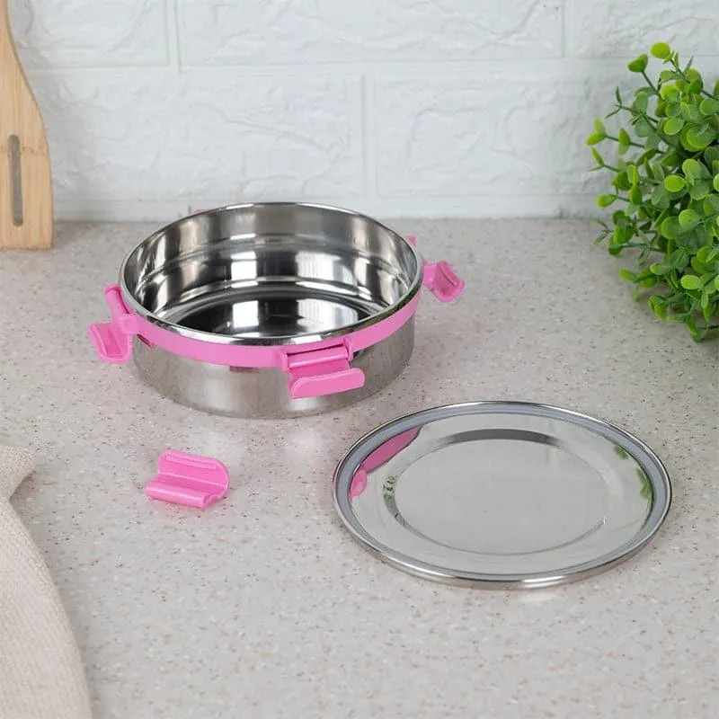 Clip Lock Lunch Box (600 mL) - Pink media 5