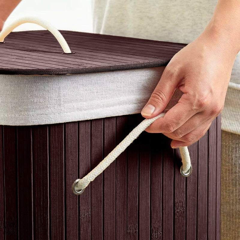 Rioware UrbanRib Laundry Basket - Brown media 6