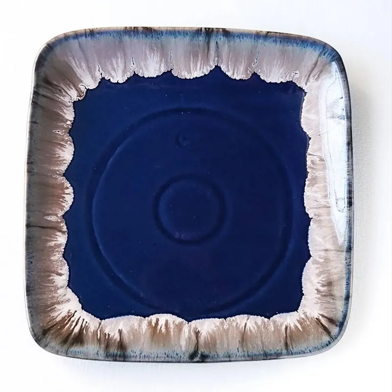 Halmi Square Handmade Ceramic Platter media 3