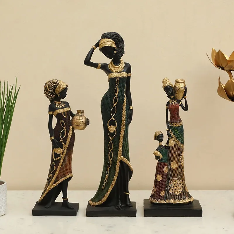 Josiane Tribe Showpiece - Set Of Three media 1