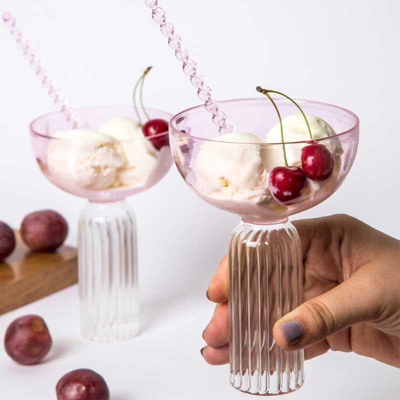 Rhapsody Glassine Bowl/Glass - Set Of Eight image 3