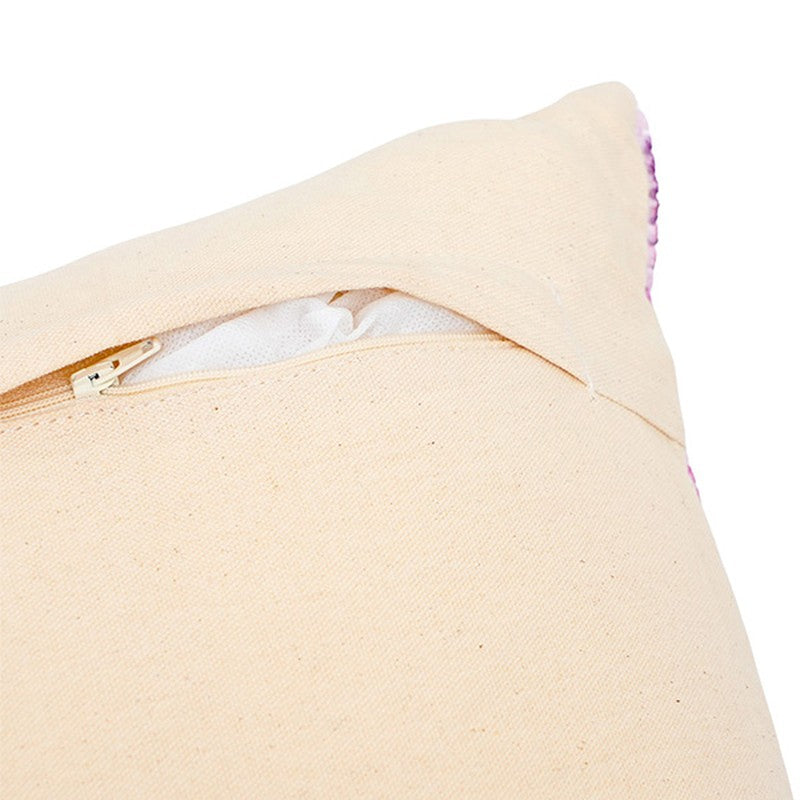 Squarecraft Cushion Cover (Purple) - Set Of Three media 5