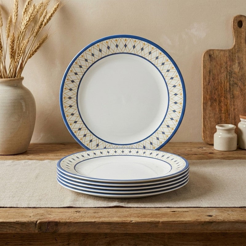 Elegance Melamine Dinner Plates (Small) - Set of Six
