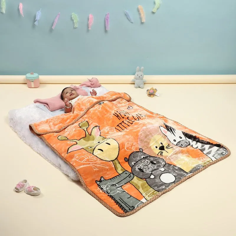 Monte Carlo Whimsical Safari Blanket - 600 GSM media 1