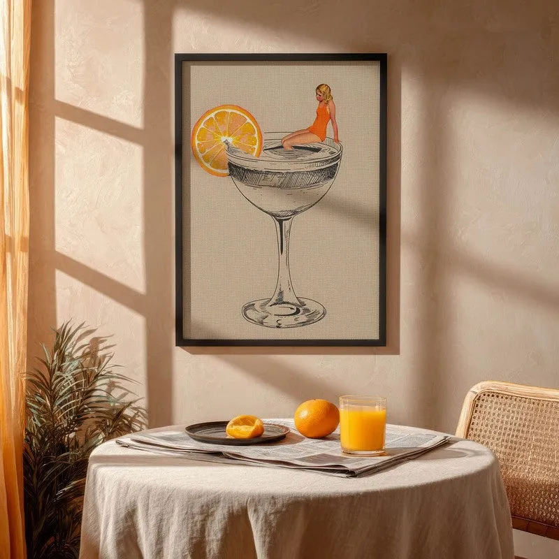 CocktailDive Archival Canvas Wall Art - Black media 4