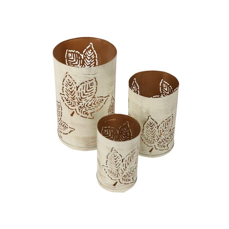 Maple Mela Tealight Candle Holder - Set Of Three media 3
