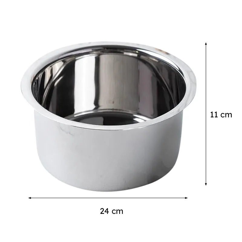 Avsa Stainless Steel Pateela - 2800 ML / 9 Inches - 7