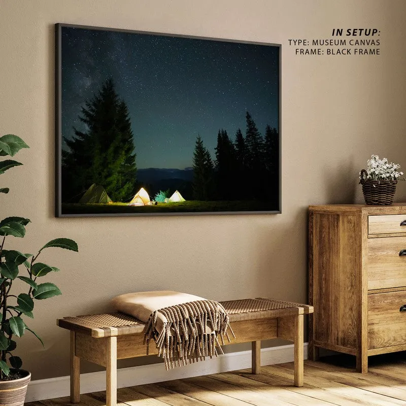 Cranes From Momoyogusa Canvas Wall Painting - Black Frame media 5