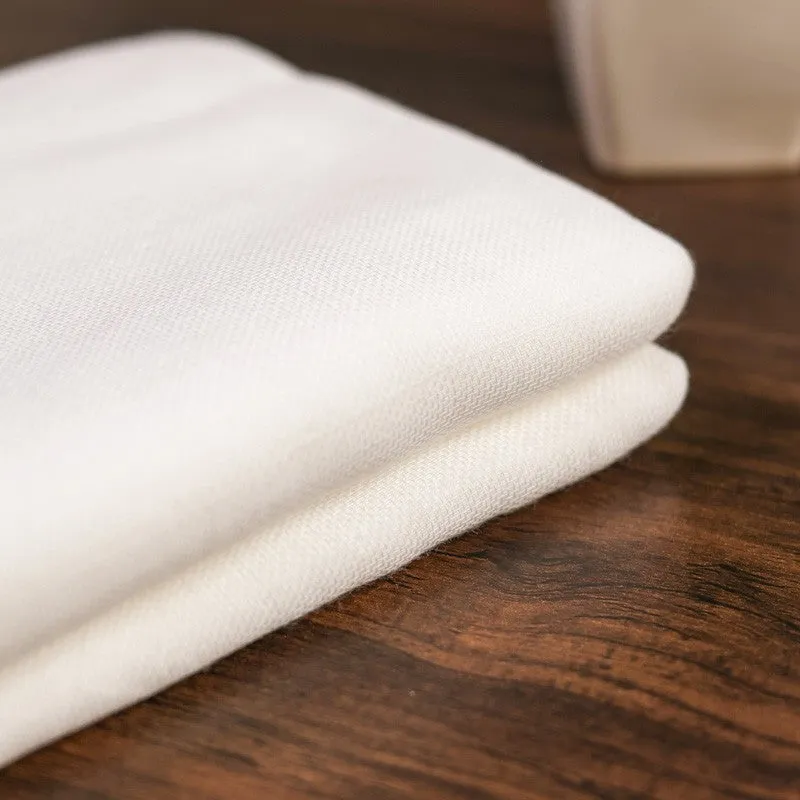 Littleweave Solid White Cotton Kids Bath Towel - Set of Two media 4
