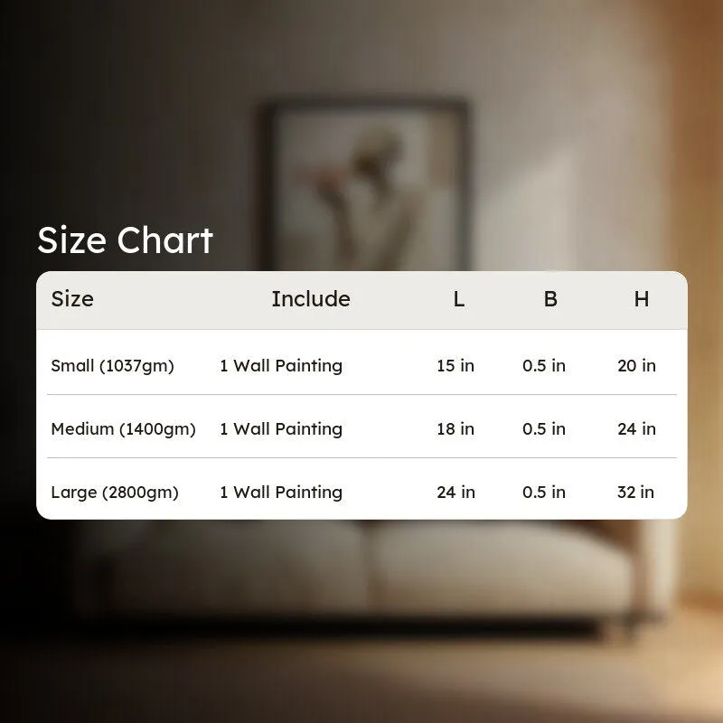 Stylized Canvas Wall Painting - Black Frame media 8