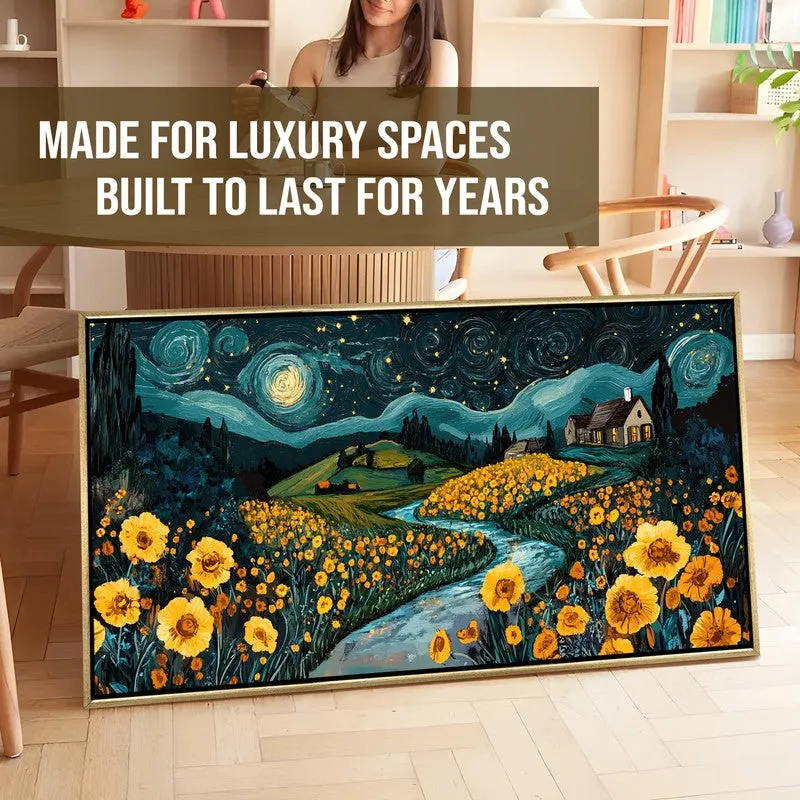 Sanctuary Canvas Wall Painting With Frame media 7