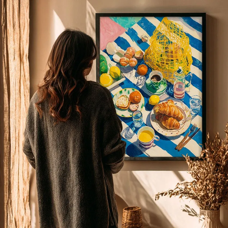 Feastiva Canvas Wall Painting With Black Frame media 4