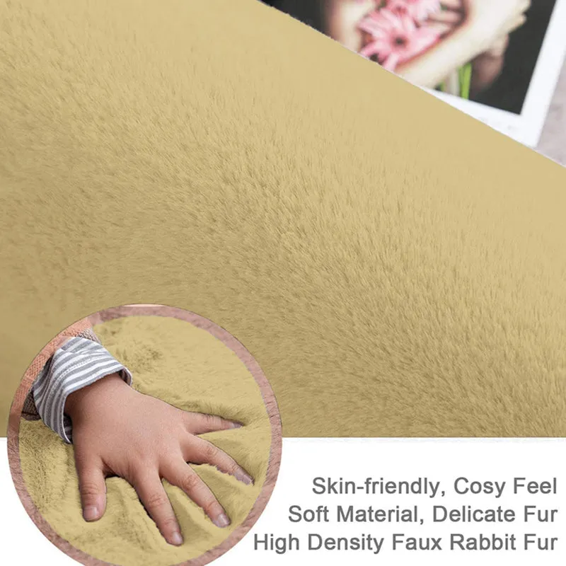 Ruffle Luxe Area Rug - Gold media 6