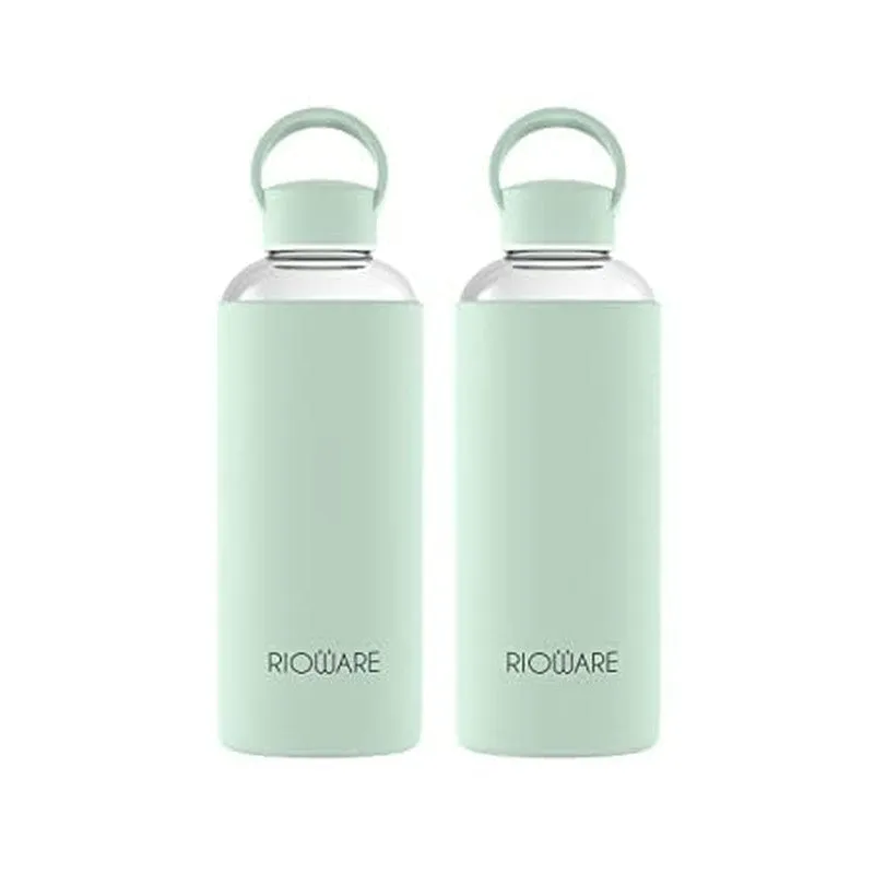 Rioware SoftTone Hydration Bottle Green (750 mL Each) - Set Of Four media 4