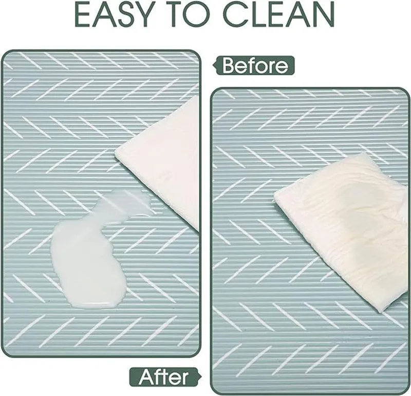 Fanta Kitchen Plastic Shelf Liner Mat (Green) - Set Of Two media 8