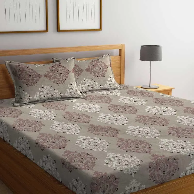 Nighttime Nymphs Fitted Microfiber Bedsheet - 300 GSM media 1