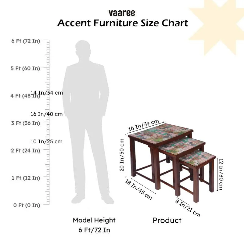 Hridya Side Table - Set Of Three media 14