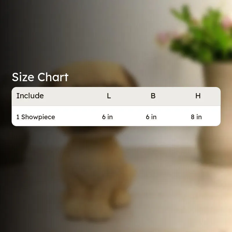 Bobble Head Pug Showpiece media 6