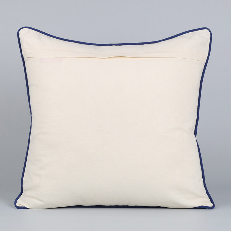 India Circus Flos Viridans Printed Cotton Cushion Cover - Set Of Two media 5