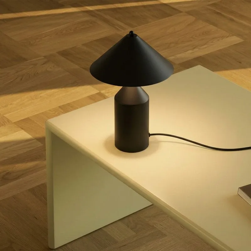 Fig Living Cone Casa Metal Table Lamp - Black media 7