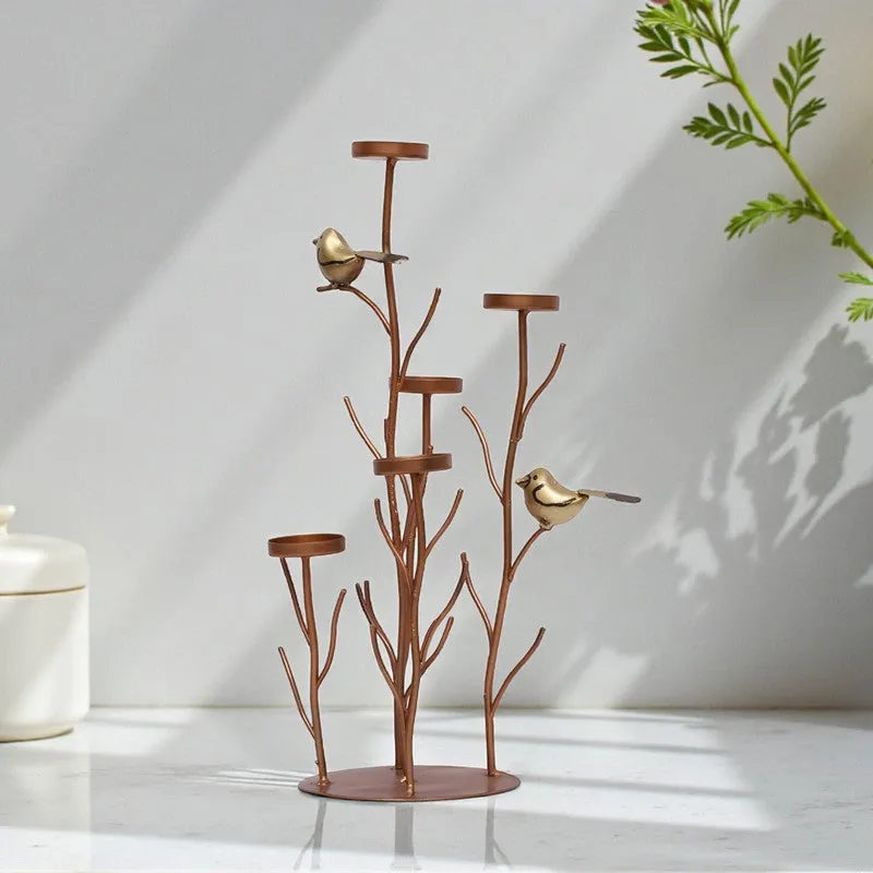 Twilight Branch Metal Showpiece - Brown media 1