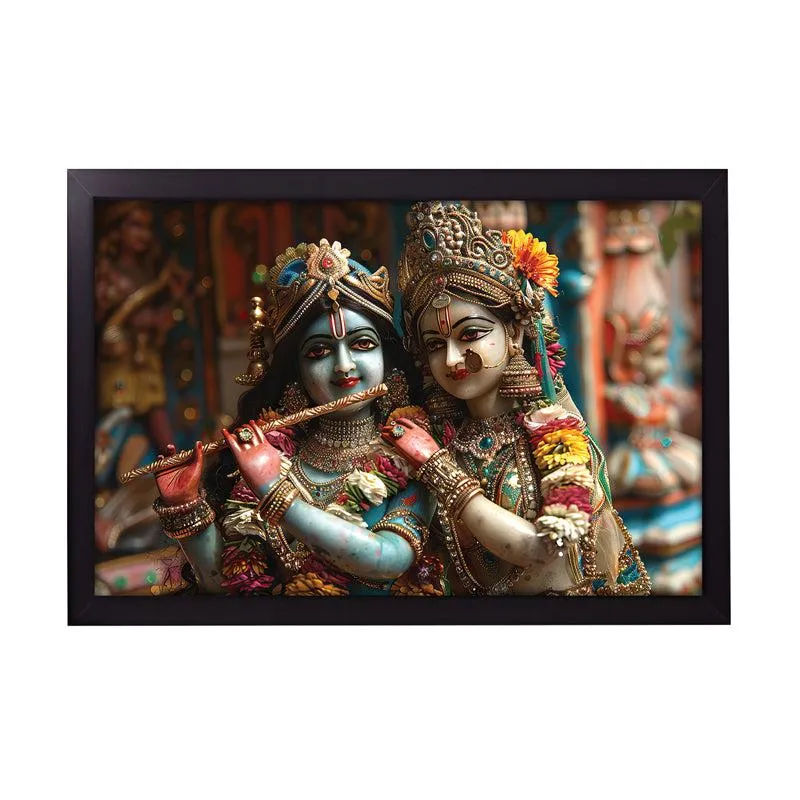 Radha Madhav Bond Wall Painting media 3