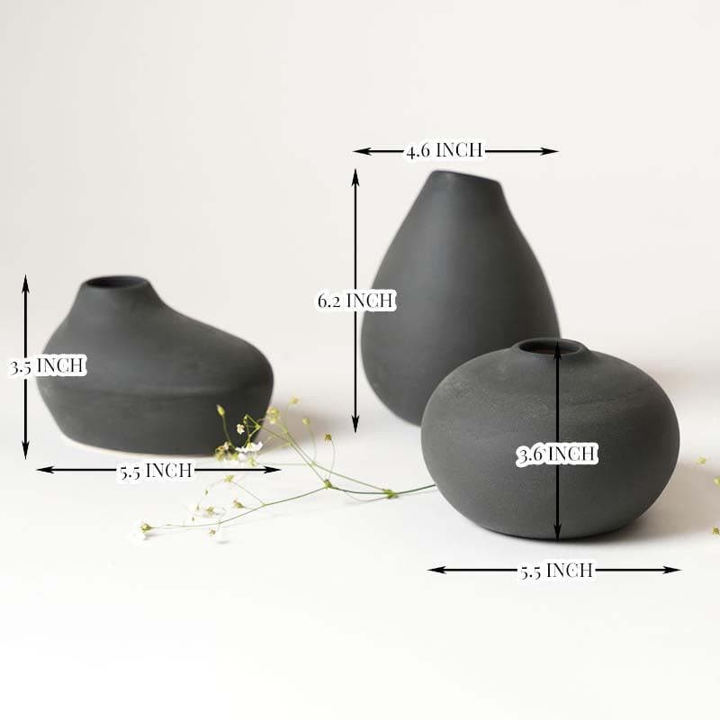 Esoteric Vases (Black) - Set of Three media 4