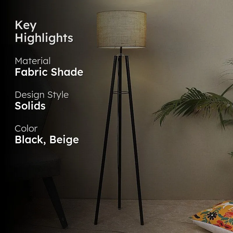 Natura Casper Floor Lamp - Beige media 2