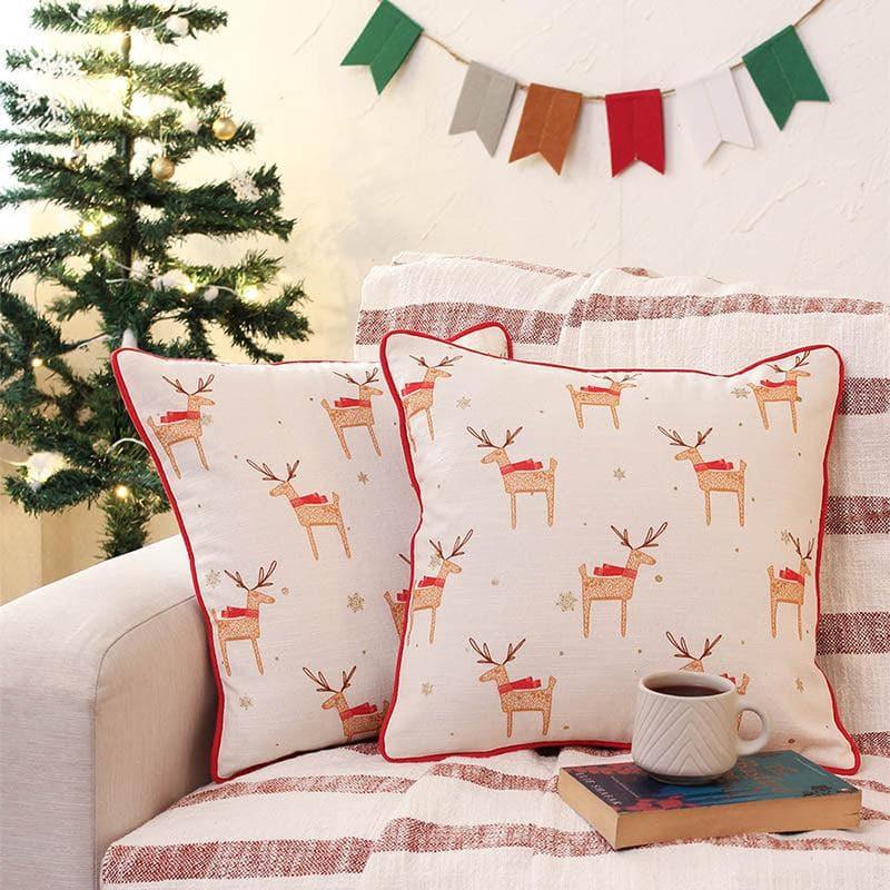Jolly Reindeer Cushion Gift media 4